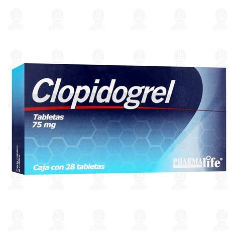 clopidogrel 75 mg precio